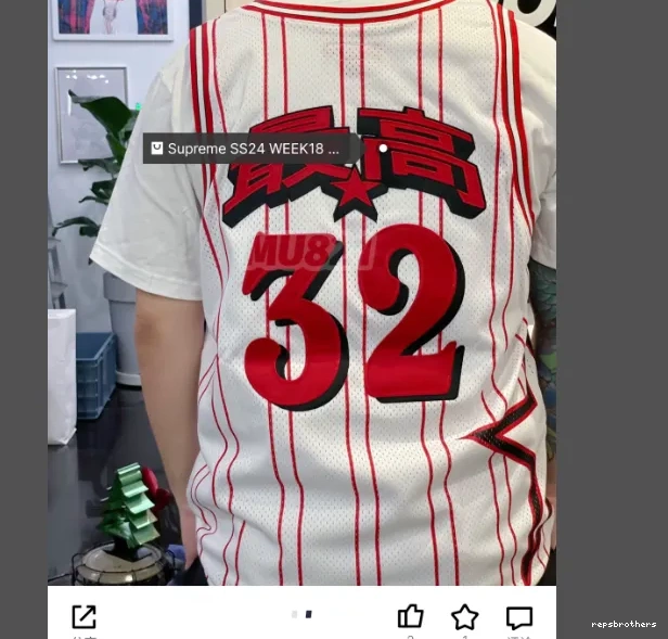 BASKETBALL STAR JERSEY ￥149 24SS 0529